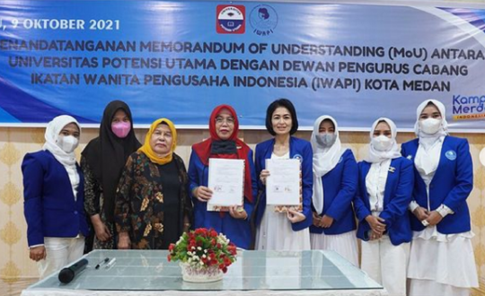 Penandatanganan MoU antara univ potensi utama