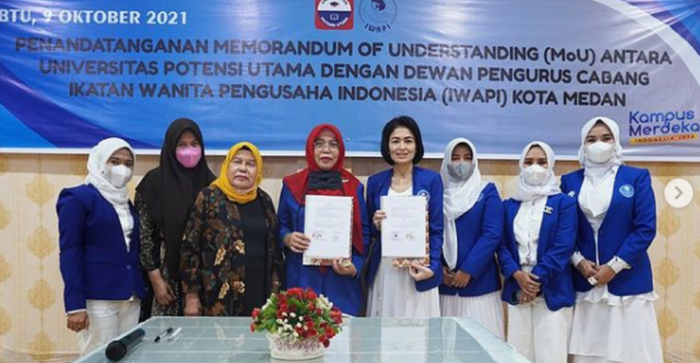 Penandatanganan MoU antara univ potensi utama